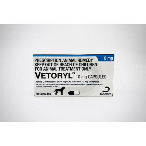 Trilostane ( Vetoryl® ) 5mg, 10mg, 30mg, 60mg, 120mg Capsule