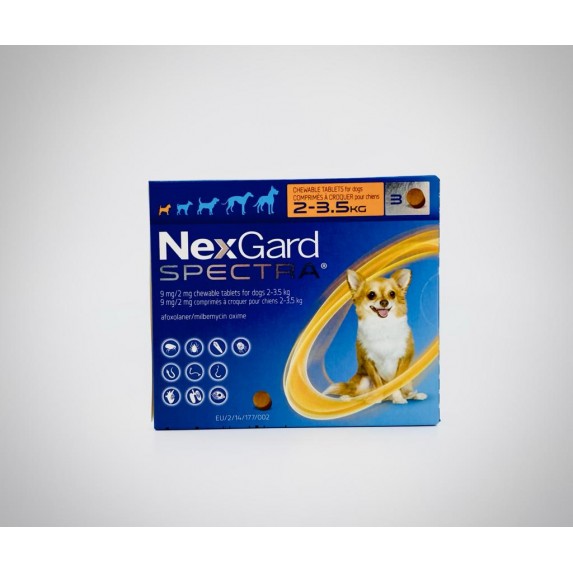 NexGard SPECTRA 2-3.5 KG NexGard SPECTRA 2-3.5 KG