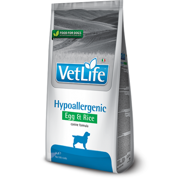 Farmina® Vet Life Hypoallergenic Egg & Rice Canine (2kg) Farmina® Vet Life Hypoallergenic Egg & Rice Canine (2kg)